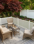 SnapFence® Surface-Mount Q.U.I.C.K.™ Fence Kit (No Gate)