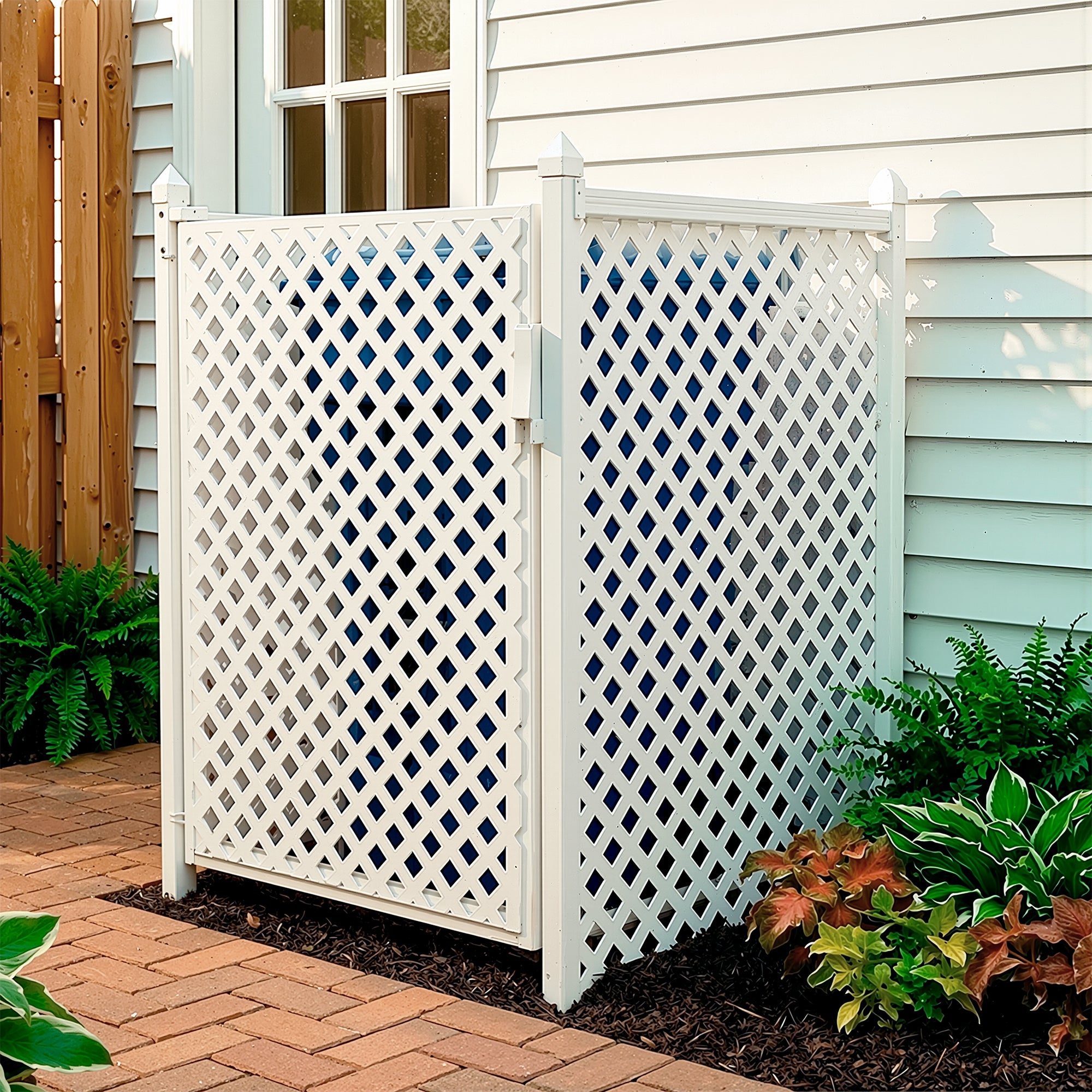 SnapFence® In-Ground Q.U.I.C.K.™ Fence Kit with Gate