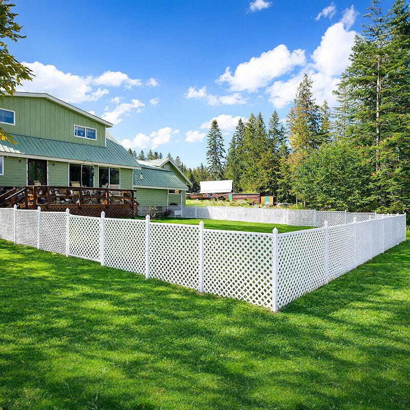 SnapFence® In-Ground Q.U.I.C.K.™ Fence Kit with Gate
