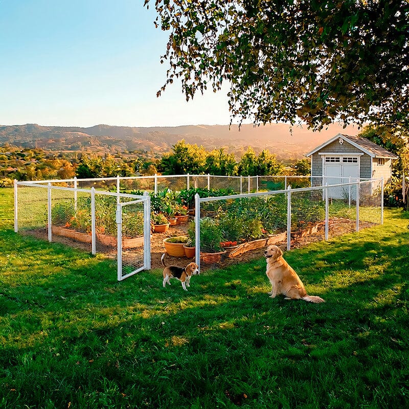 SnapFence® In-Ground Q.U.I.C.K.™ Fence Kit with Gate