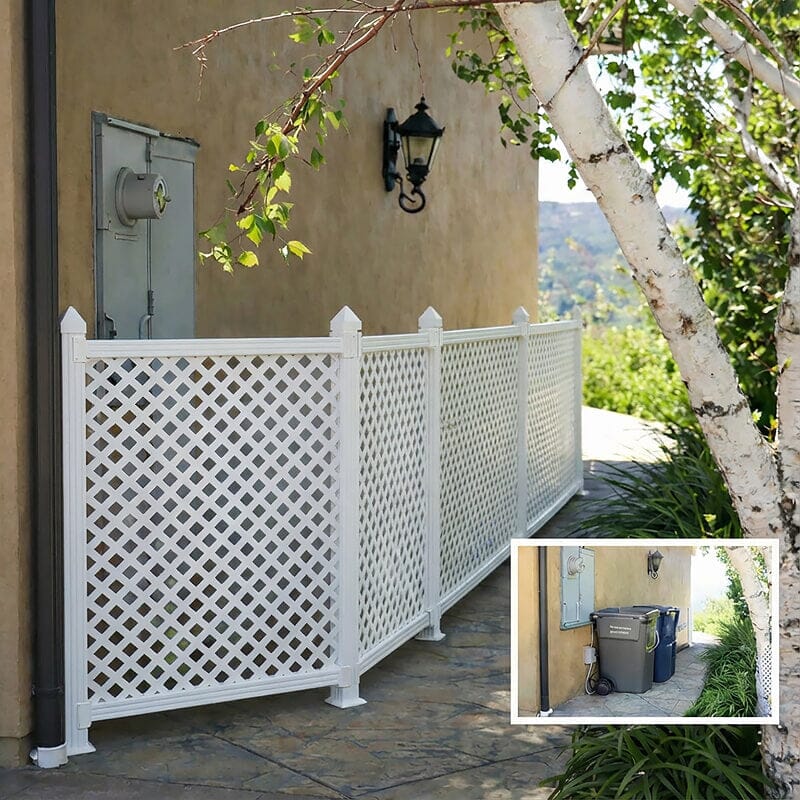 SnapFence® Surface-Mount Q.U.I.C.K.™ Fence Kit (No Gate)