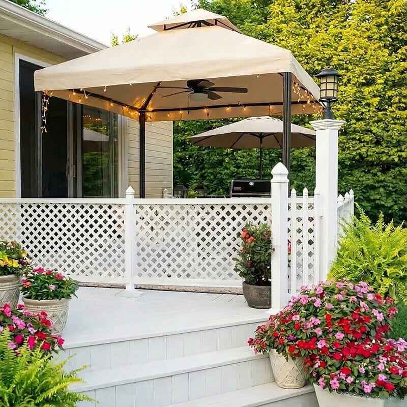 SnapFence® Surface-Mount Q.U.I.C.K.™ Fence Kit (No Gate)