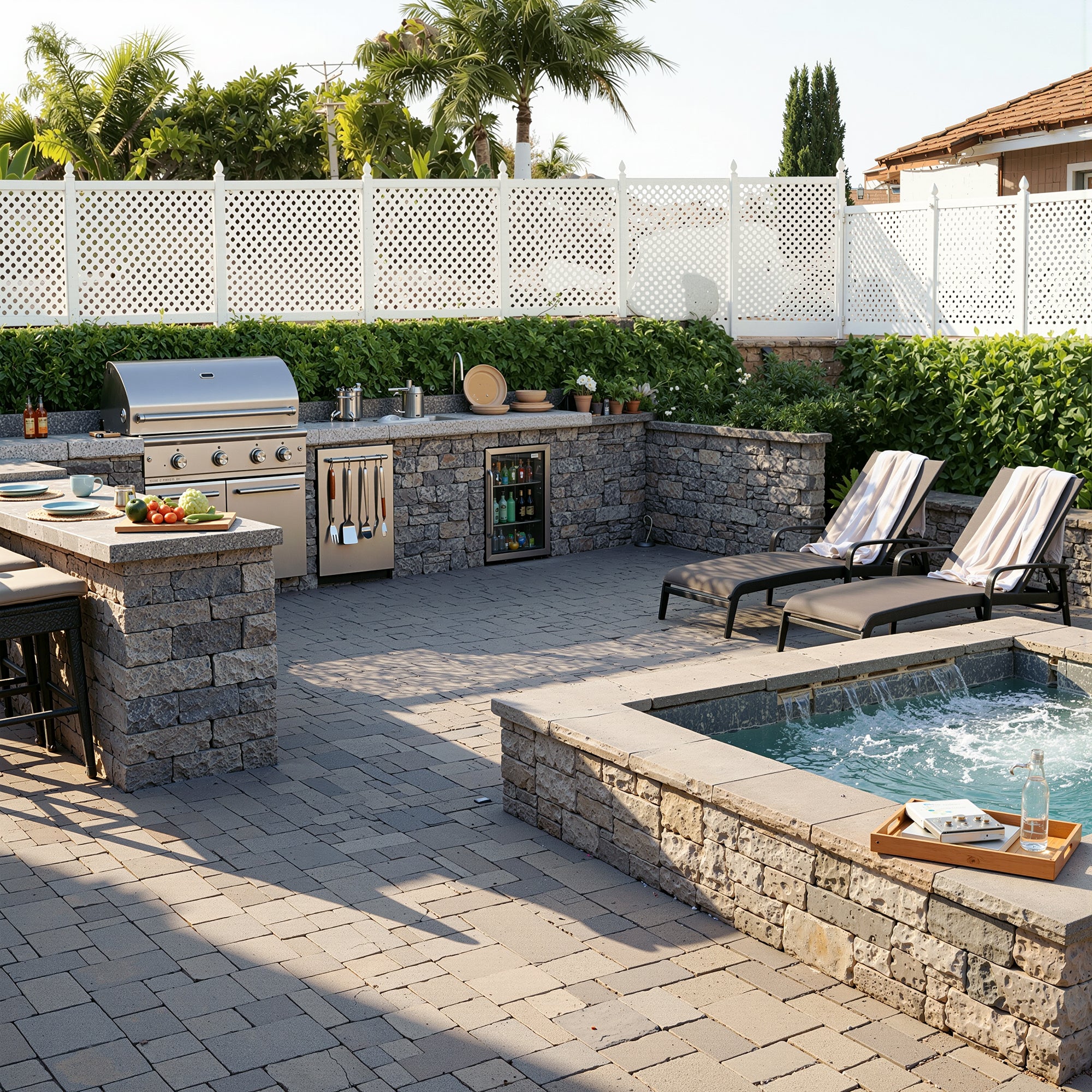 SnapFence® Surface-Mount Q.U.I.C.K.™ Fence Kit (No Gate)
