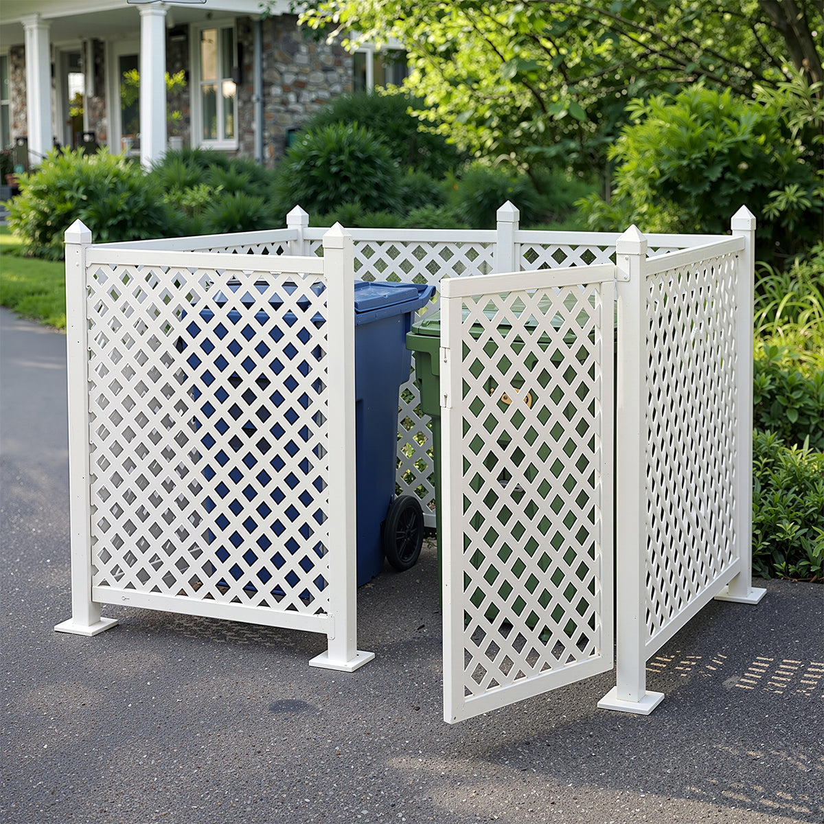SnapFence® Surface Mount Fence Kit with Gate – Privacy & Enclosures