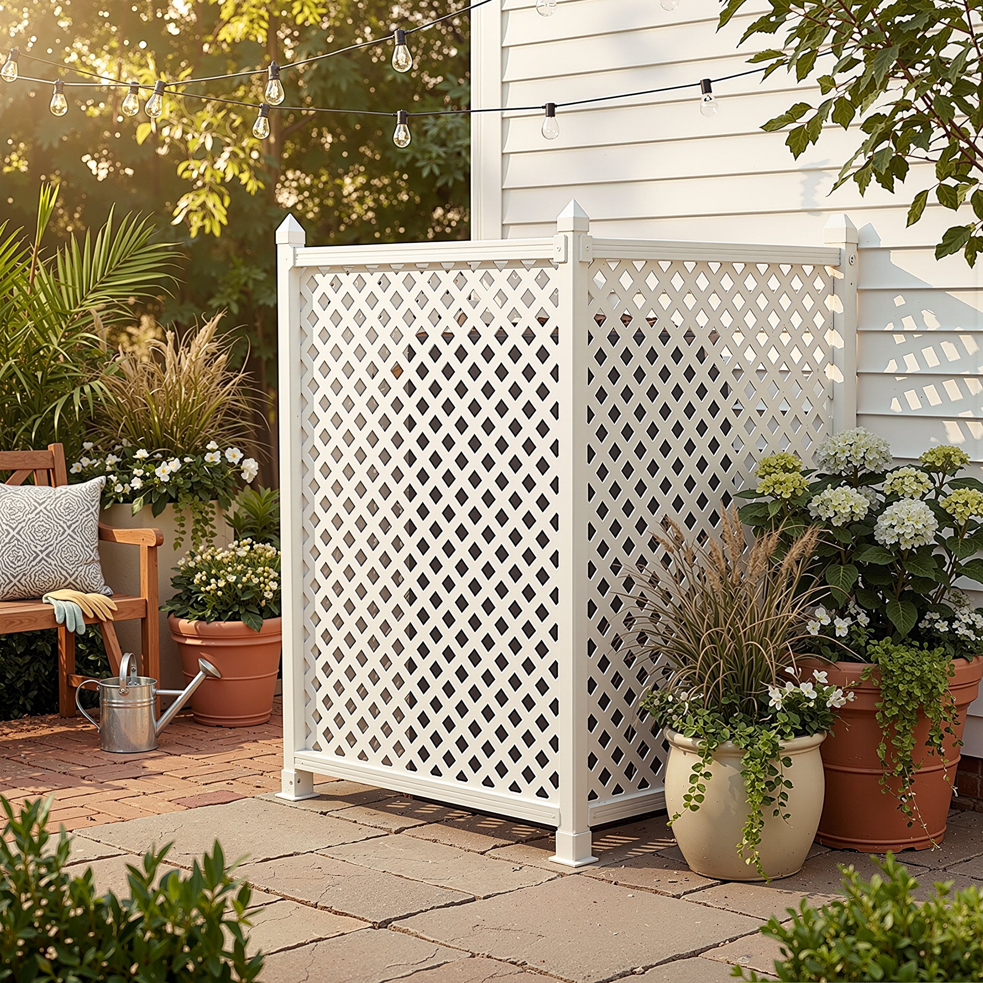 SnapFence® Surface-Mount Q.U.I.C.K.™ Fence Kit (No Gate)