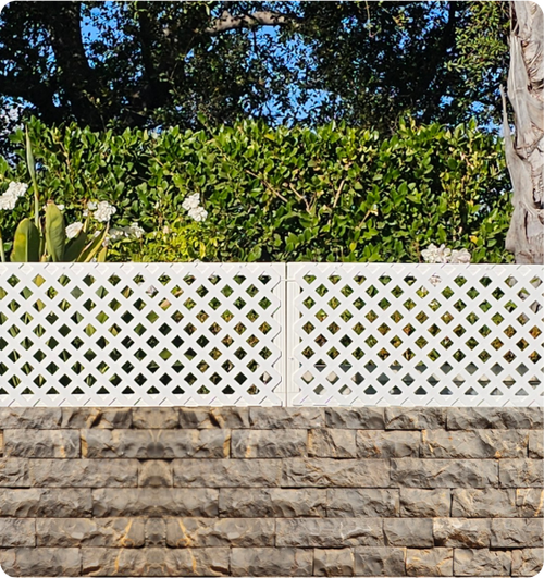 Lattice Wall / Fence Topper – SnapFence®
