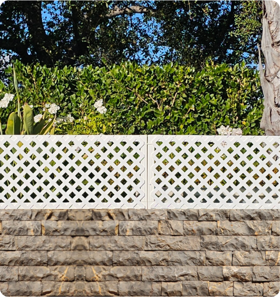 Lattice Wall / Fence Topper – SnapFence®